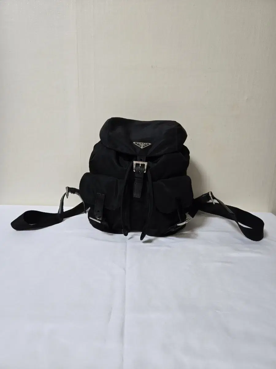 Prada Rina Nylon Backpack Small Black Travel Women's Bag