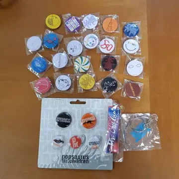 Mr.Children 핀 배지 세트