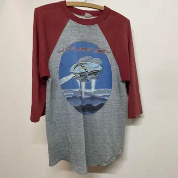 JOURNEY 7부 소매 래글런 T