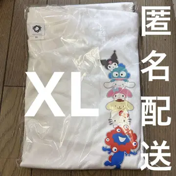 산리오 키티 밈쿠밈쿠 콜라보 티셔츠 XL 사이즈 엑스포