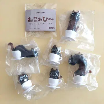 고양이 컬렉션 피규어 전 6종 세트