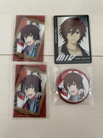 아이돌 마스터 SideM 아마가세 토마 굿즈 묶음 판매