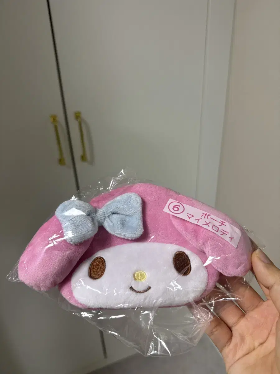 산리오쿠지 마이멜로디 파우치 새상품