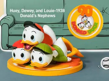 디즈니 휴이 듀이 루이 피규어 popmart