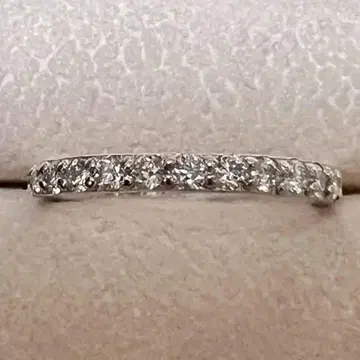 모이사나이트 1개 1.9mm 이터니티 반지 S925 10호