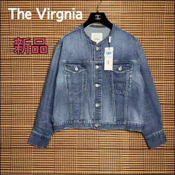 새상품 The Virgnia 노카라 데님 자켓