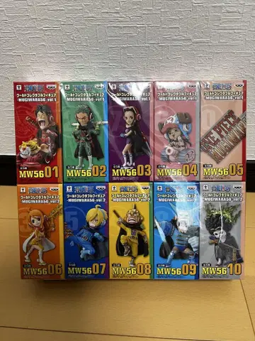 원피스 컬렉터블 MUGIWARA56 vol.1 vol.2 10종
