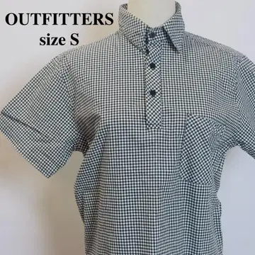 OUTFITTERS 깅엄 체크 반팔 셔츠 새상품급 미국제 290