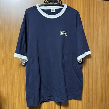 오아시스 oasis 30주년 특별전 복각 링거 티셔츠 XL