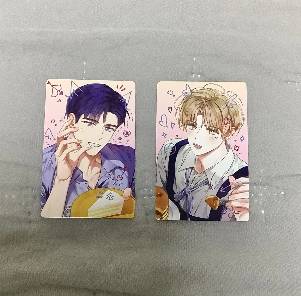 Ediya Demotjuk Collaboration Poca Photocard Ryu Cheong-woo Seon Ah-hyun