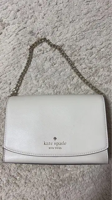 kate spade 화이트 핸드백
