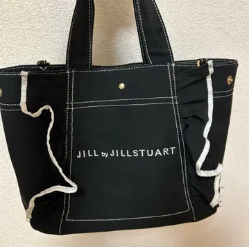 JILL by JILL STUART 프릴 토트 대 블랙