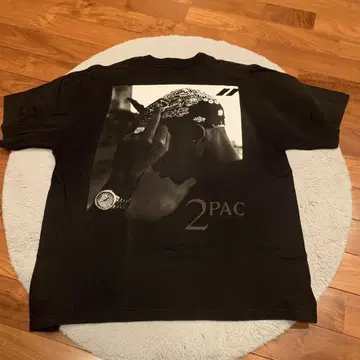 2pac 빈티지 티셔츠