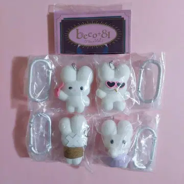 beco+81 피규어 마스코트 Vol.1 전 4종 세트