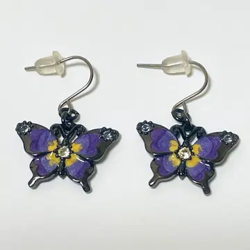 ANNA SUI 나비 모티브 귀걸이 A