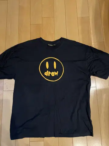 drew house 스마일 로고 티셔츠 XL 블랙