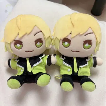 프리쯔 앉은 봉제 인형 2개 세트