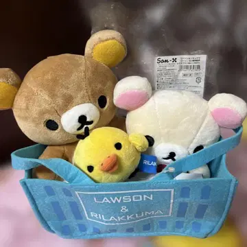 로손&리락쿠마 봉제 인형 미사용