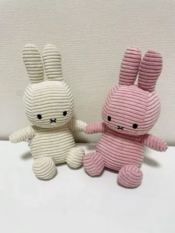 BON TON TOYS 미피 코듀로이 핑크&화이트 23cm