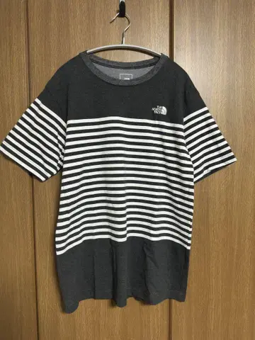 노스페이스 S/S 패널 보더 티셔츠