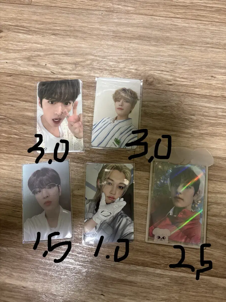 스트레이키즈 승민 리노 필릭스 포카 팝니다 일괄 7