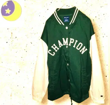 Champion 바시티 자켓 메쉬 다크 그린 봄/여름 남성용