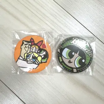 파워 퍼프 걸스 시크릿 자수 캔 배치 금 배치