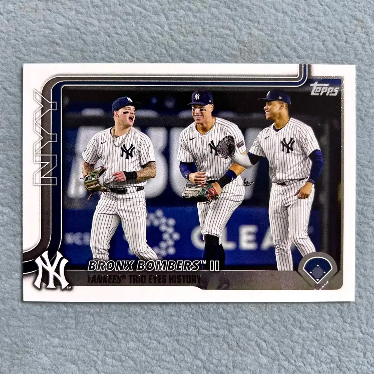 MLB)2025 탑스 NY양키스 팀 카드(애런 저지)