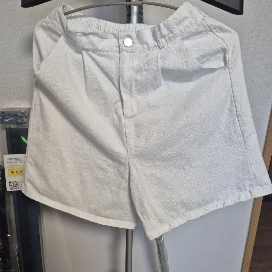 Letter From Moon Andy Flower Waffle Shorts (Oatmeal) New on