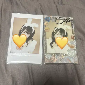 큐루린 해보세요 시마무라 우에데 데코 폴라로이드 란체키 생일