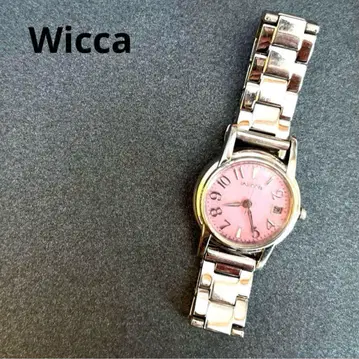 Wicca 실버 솔라 여성용 손목시계 CITIZEN