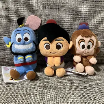 알라딘 지니 아부 봉제 인형 3종 세트
