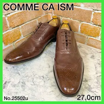 [남성용 브랜드 가죽 신발] 컴시즘 남성용 27.0cm 윙팁 짙은 갈색