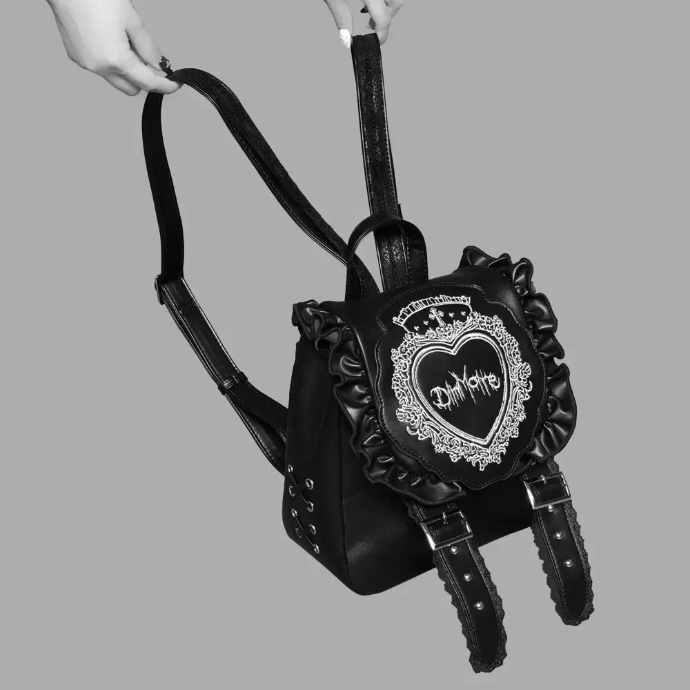 DimMoire ディムモアール heartcoreフリルミニリュック DimMoire HeartCore フリルミニリュック Black - メルカリ