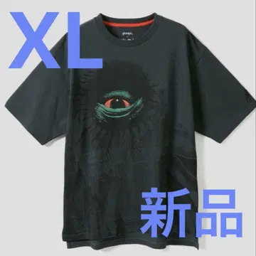 그라니프 미즈키 시게루 백 베어 빅 실루엣 티셔츠 요괴 XL