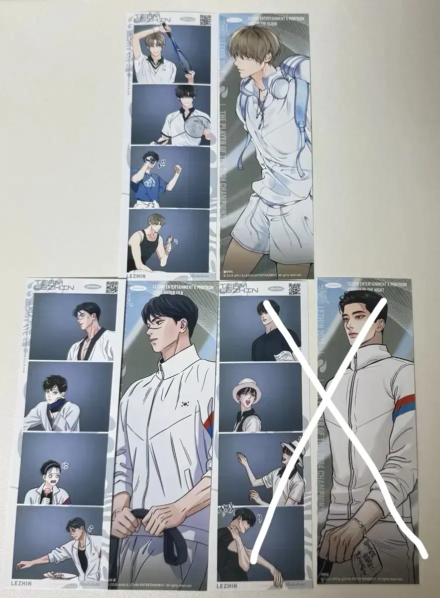 Team Lezhin Photoism Yahoojap Cloud The Blade and Flower Four-Cut wts