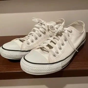 CONVERSE ALL STAR 화이트 로우 컷