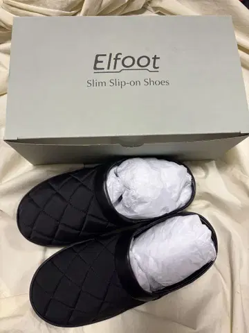 Elfoot 슬림 슬립온 블랙
