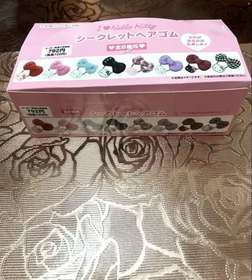 산리오 아이 러브 헬로키티 시크릿 헤어 밴드 전종 컴플리트 컴프