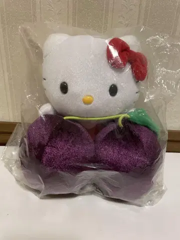 헬로키티 현지 팥섬 한정판 봉제 인형 올리브