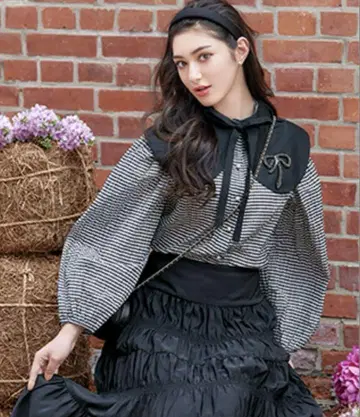 체스티 로맨틱 스커트 블랙 0