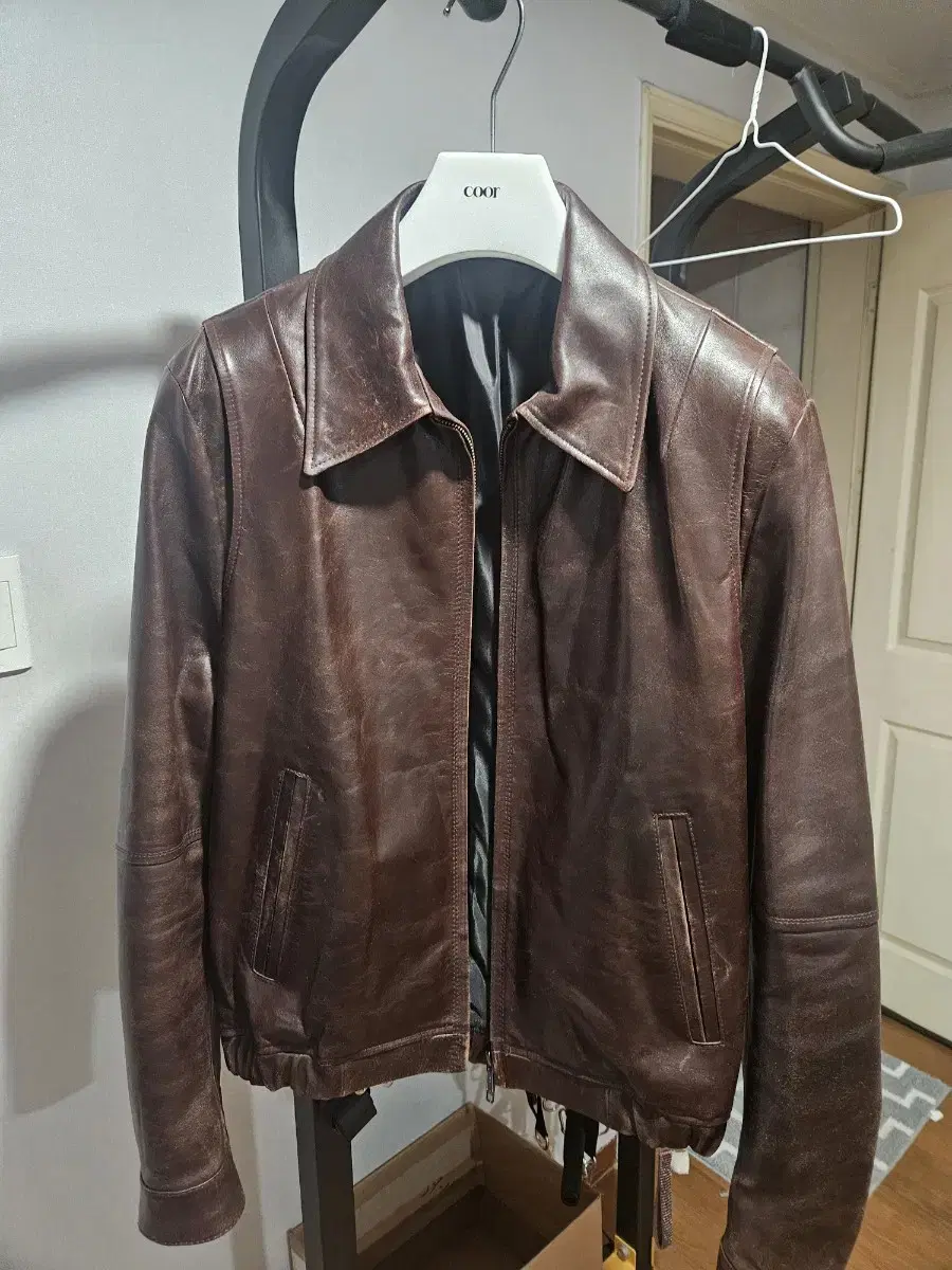 Coor Lambskin Waxed Jacket
