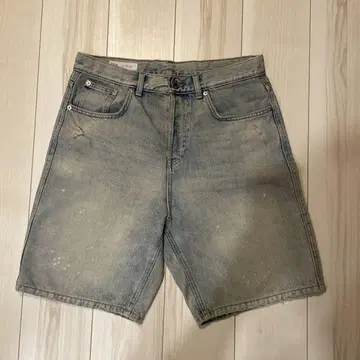 ZARA 데님 숏 팬츠 라이트 블루 W32
