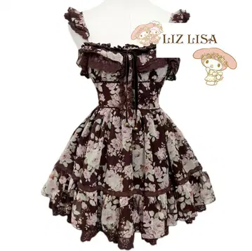 LIZLISA 원피스 히메 갸루 고스로리 히메 로리