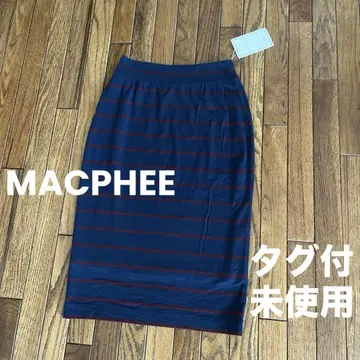MACPHEE 투모로우랜드 택 포함 미사용 스커트