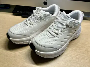 HOKA BONDI SR 27.5cm 최대 쿠션 스니커즈 화이트
