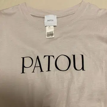 PATOU 핑크 베이지 티셔츠 XS 사이즈
