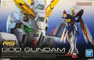1/144RG 갓 건담 & 확장 부품 세트 설명서 포함 완제품