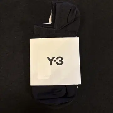 Y-3 숏 삭스 2켤레 세트 화이트/블랙