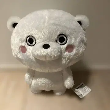 화이트 곰 봉제 인형